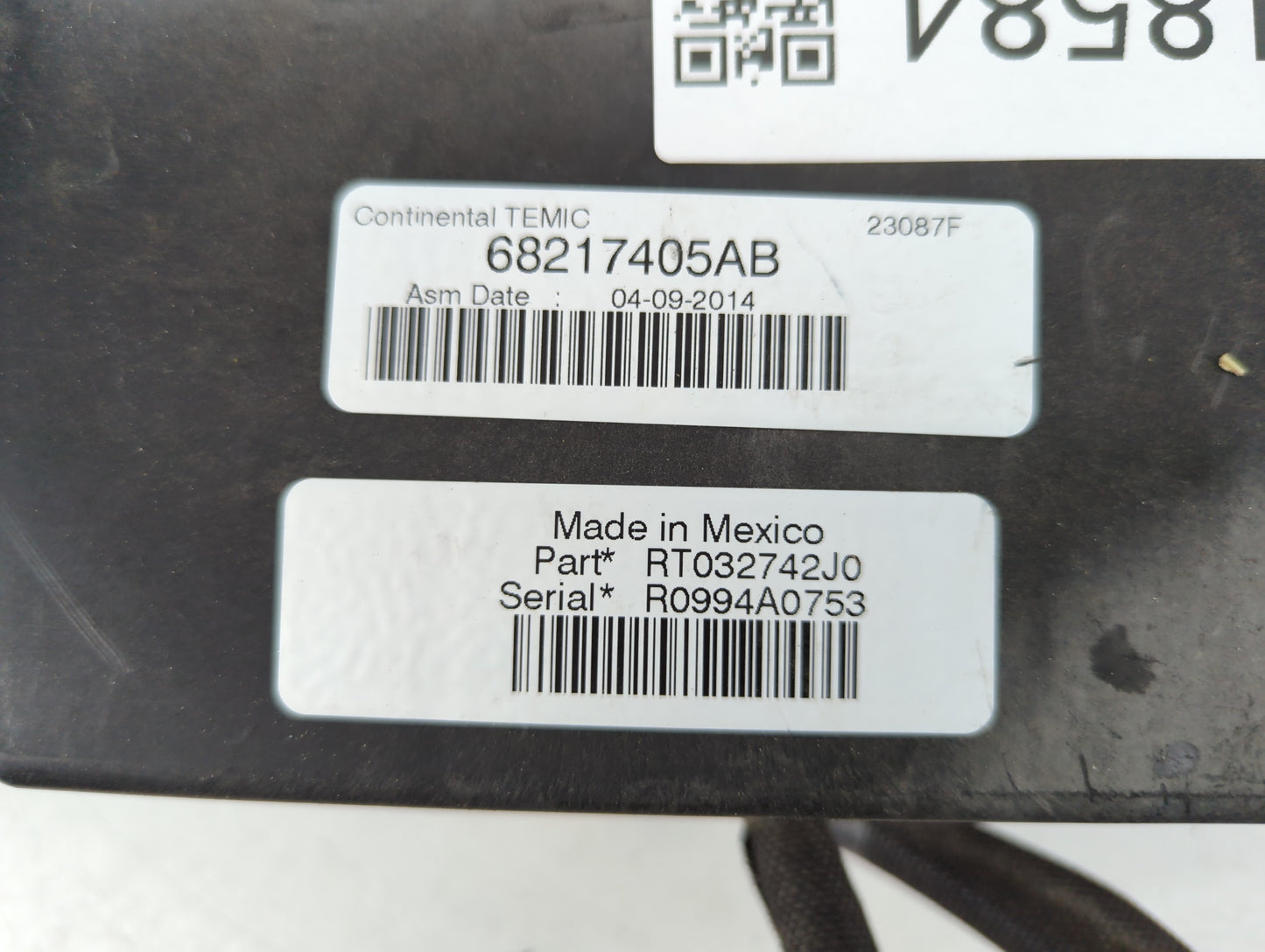 2014-2014 Chrysler Town & Country Fusebox Fuse Box Relay Module Tipm - Oemusedautoparts1.com
