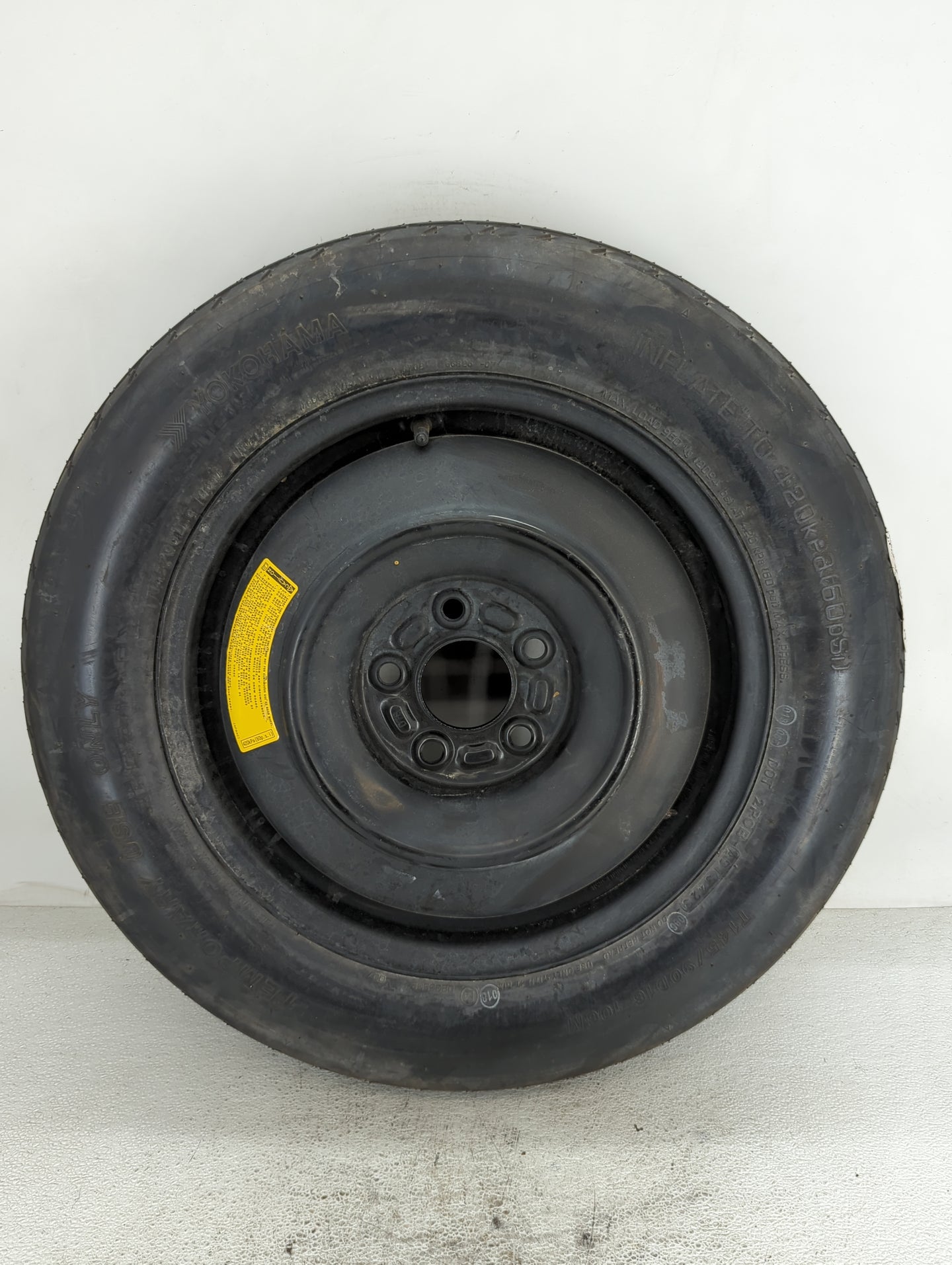 2008-2015 Chrysler Town & Country Spare Donut Tire Wheel Rim Oem 925282 - Oemusedautoparts1.com