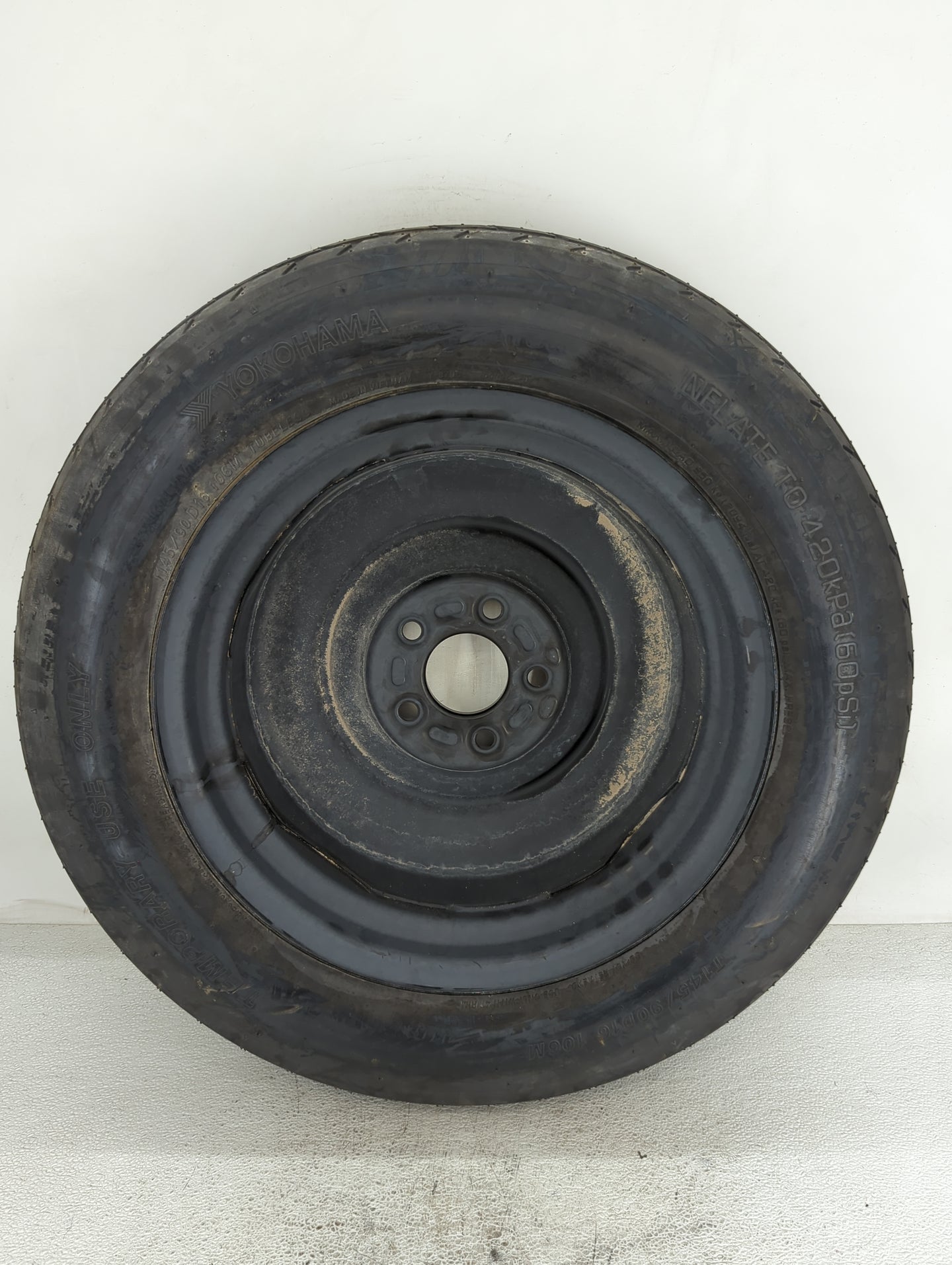 2008-2015 Chrysler Town & Country Spare Donut Tire Wheel Rim Oem 925282 - Oemusedautoparts1.com