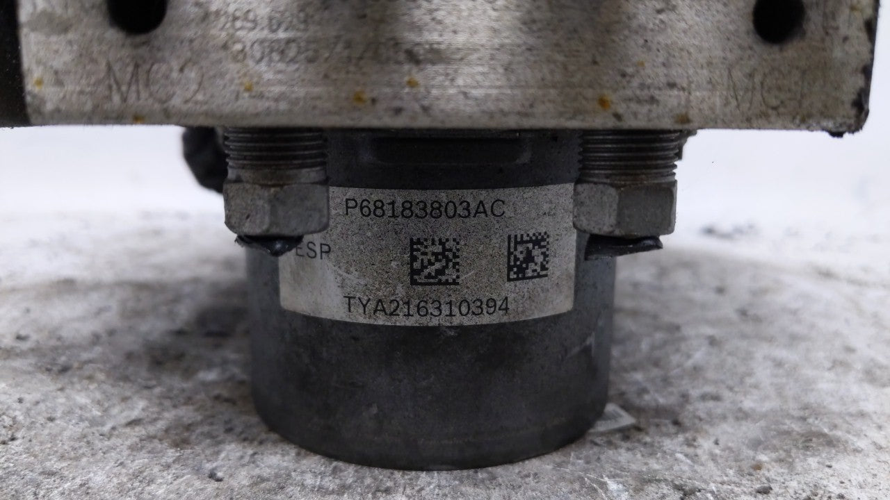 2014 Chrysler Town & Country ABS Pump Control Module Replacement P/N:68183803AC Fits OEM Used Auto Parts - Oemusedautoparts1