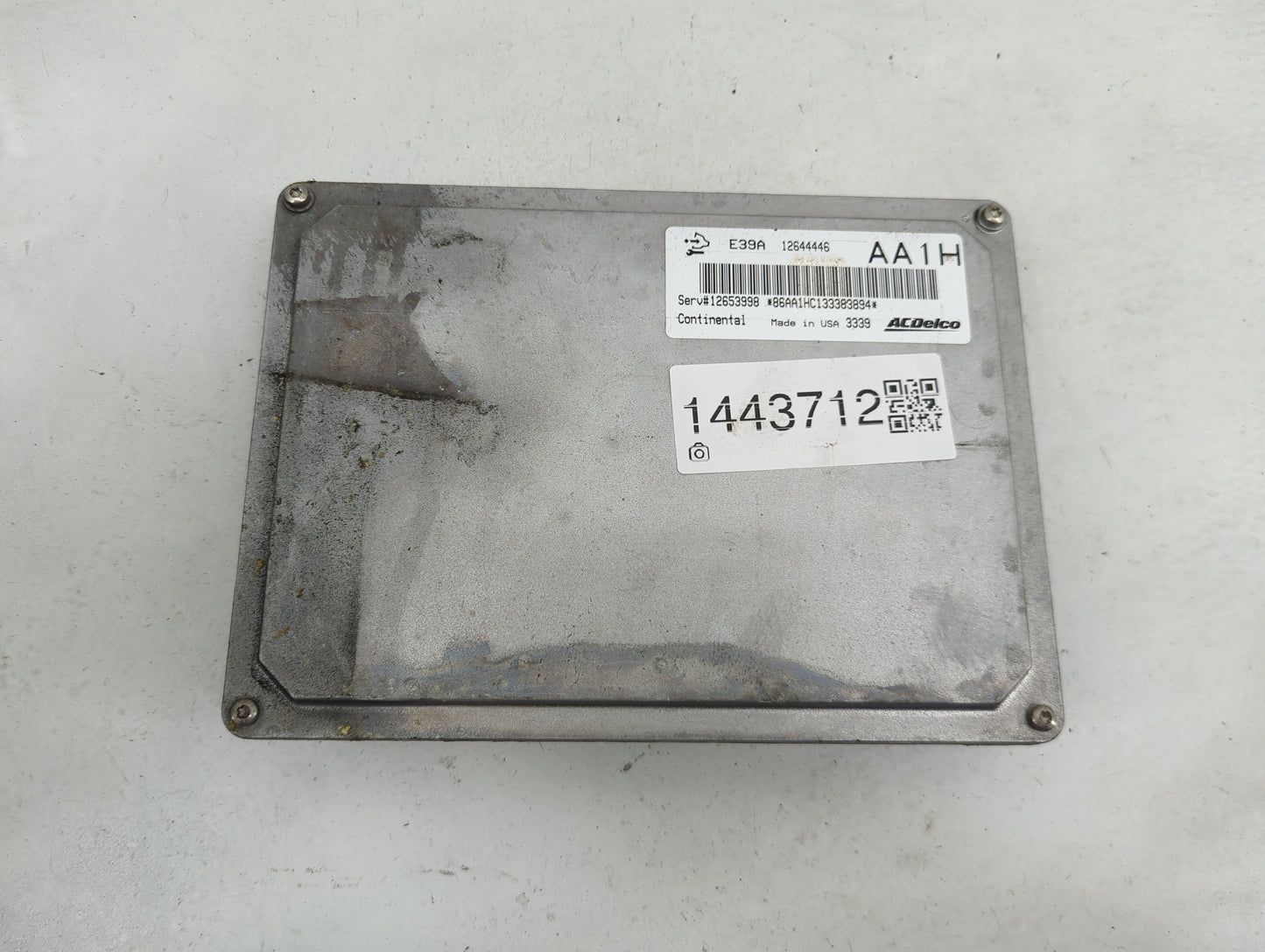 2013-2016 Chevrolet Malibu PCM Engine Control Computer ECU ECM PCU OEM P/N:12644446 Fits Fits 2013 2014 2015 2016 OEM Used A
