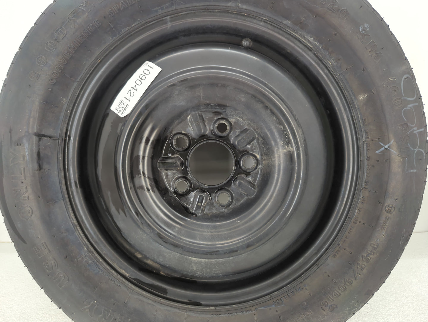 2008-2014 Dodge Avenger Spare Donut Tire Wheel Rim Oem - Oemusedautoparts1.com