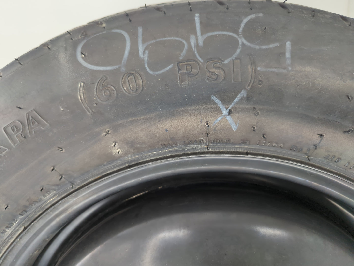 2008-2014 Dodge Avenger Spare Donut Tire Wheel Rim Oem - Oemusedautoparts1.com