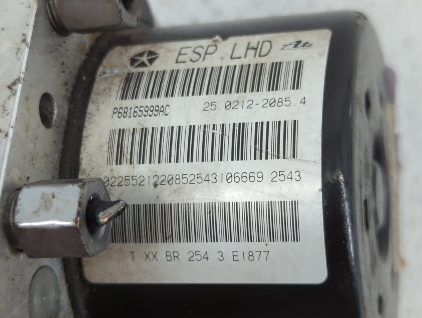 2011-2014 Dodge Avenger ABS Pump Control Module Replacement P/N:P68165999AC Fits Fits 2010 2011 2012 2013 2014 OEM Used Auto