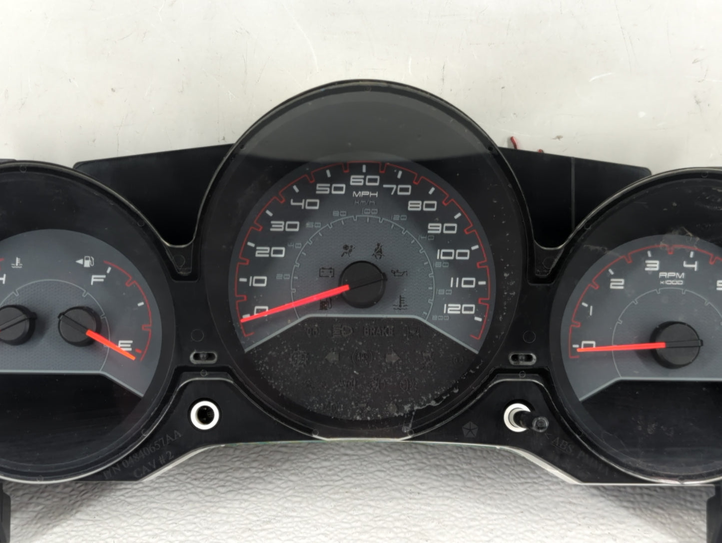 2011-2014 Dodge Avenger Instrument Cluster Speedometer Gauges P/N:P56046511AF Fits Fits 2011 2012 2013 2014 OEM Used Auto Pa