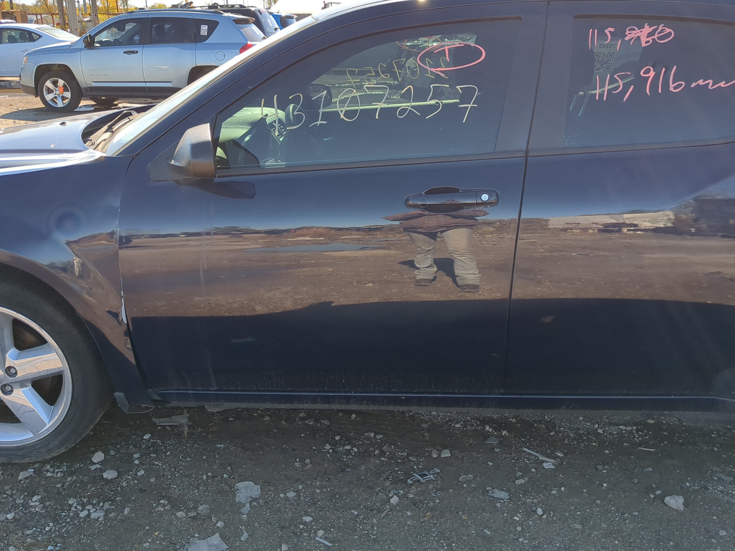 2011-2014 Dodge Avenger Driver Front Door Oem - Oemusedautoparts1.com