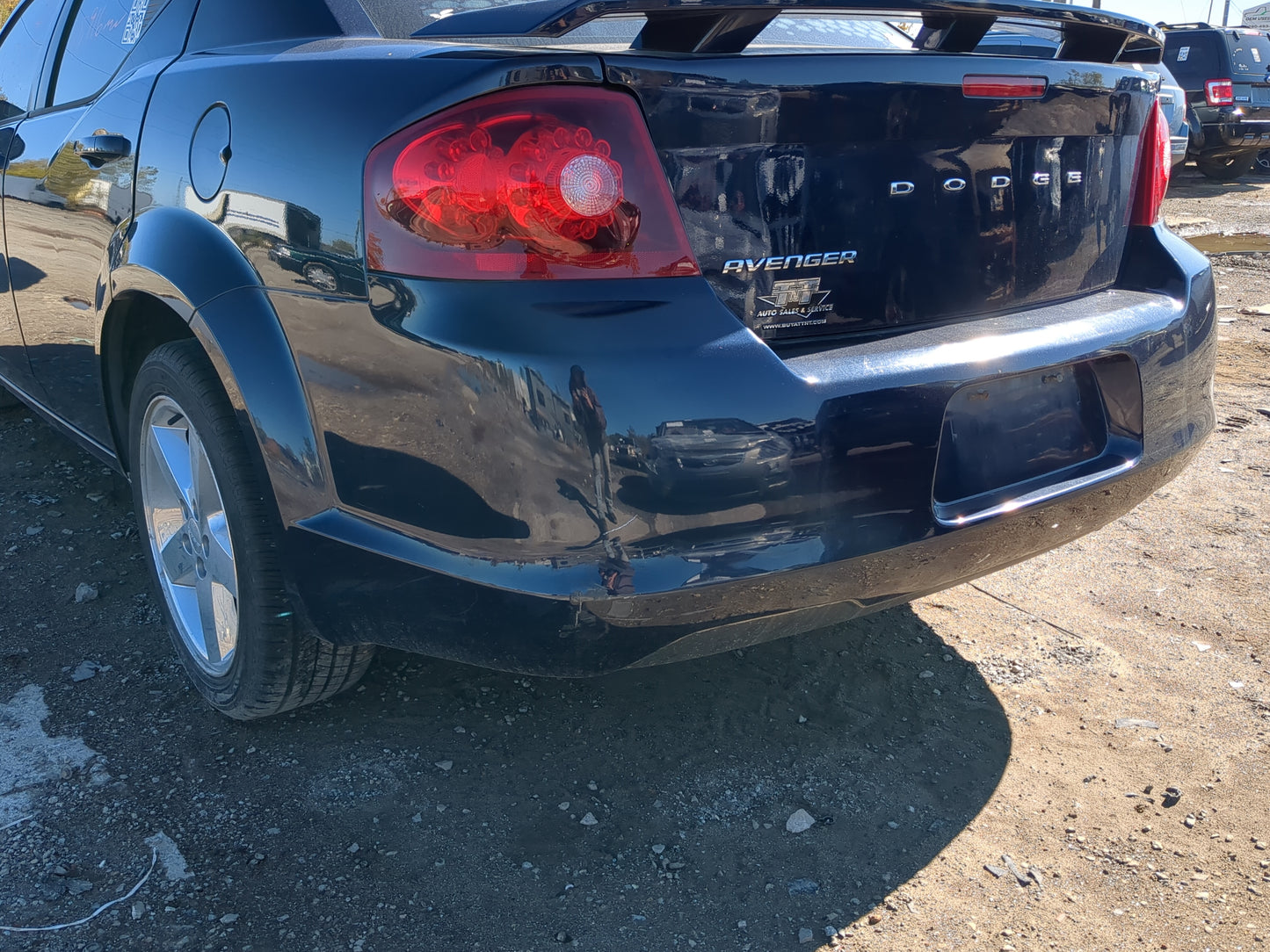 2011-2014 Dodge Avenger Rear Bumper Assembly Oem - Oemusedautoparts1.com