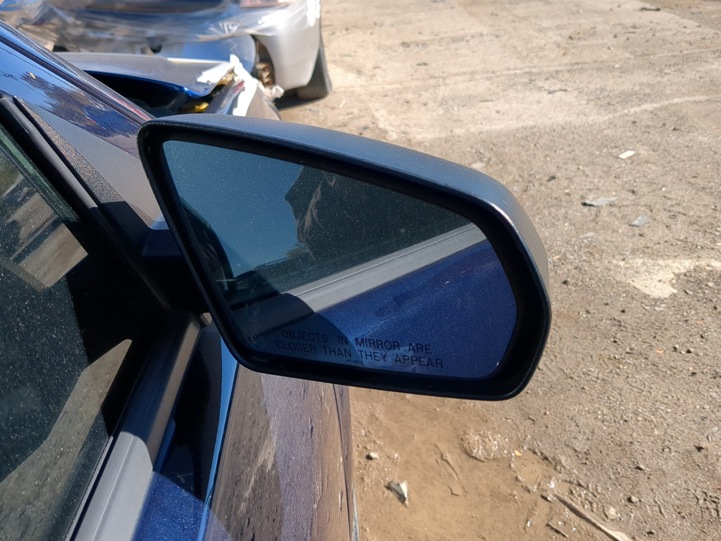 2013-2014 Dodge Avenger Side Mirror Replacement Passenger Right View Door Mirror Fits Fits 2013 2014 OEM Used Auto Parts - O