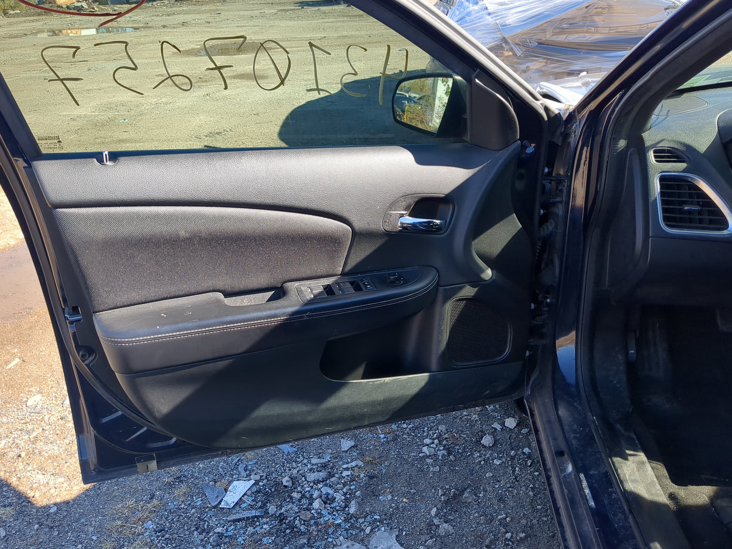2014 Dodge Avenger Front Left Driver Interior Door Panel Trim - Oemusedautoparts1.com
