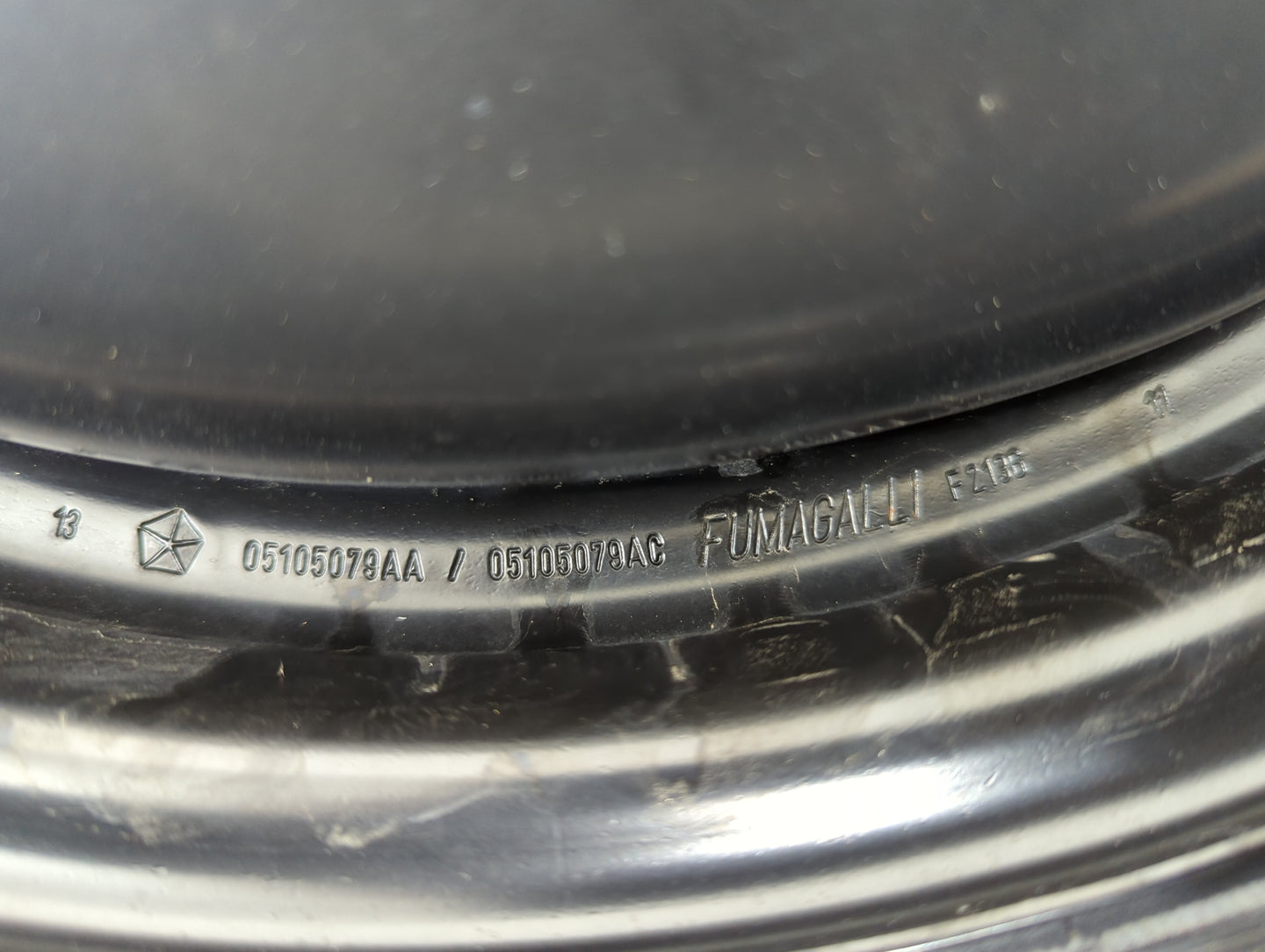 2008-2014 Dodge Avenger Spare Donut Tire Wheel Rim Oem 1220981 - Oemusedautoparts1.com