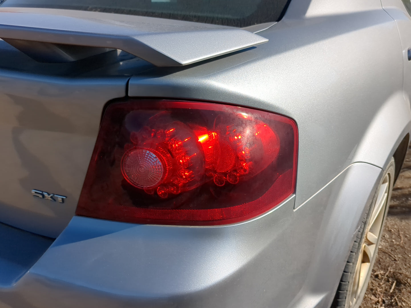 2011-2014 Dodge Avenger Tail Light Assembly Passenger Right OEM Fits Fits 2011 2012 2013 2014 OEM Used Auto Parts - Oemuseda