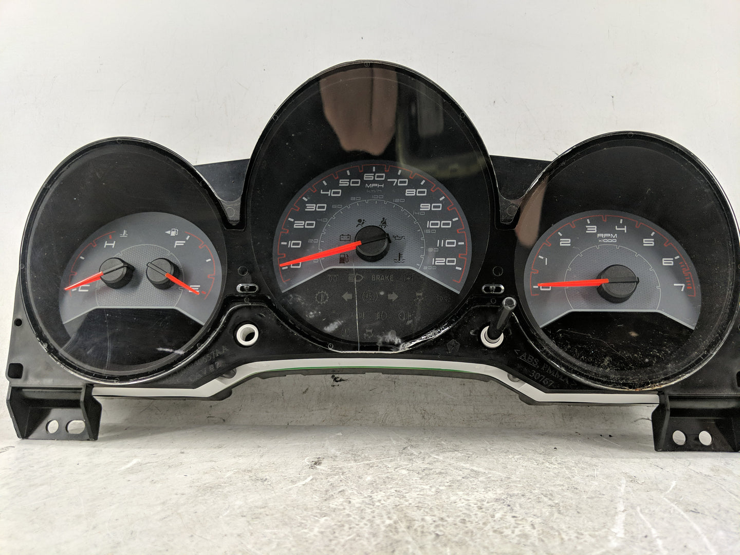 2011-2014 Dodge Avenger Instrument Cluster Speedometer Gauges P/N:T5KQI330345906 P56046513AH Fits Fits 2011 2012 2013 2014 O