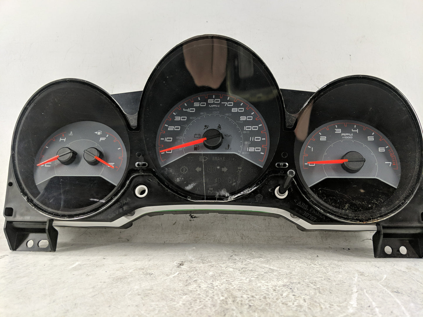 2011-2014 Dodge Avenger Instrument Cluster Speedometer Gauges P/N:T5KQI330345906 P56046513AH Fits Fits 2011 2012 2013 2014 O