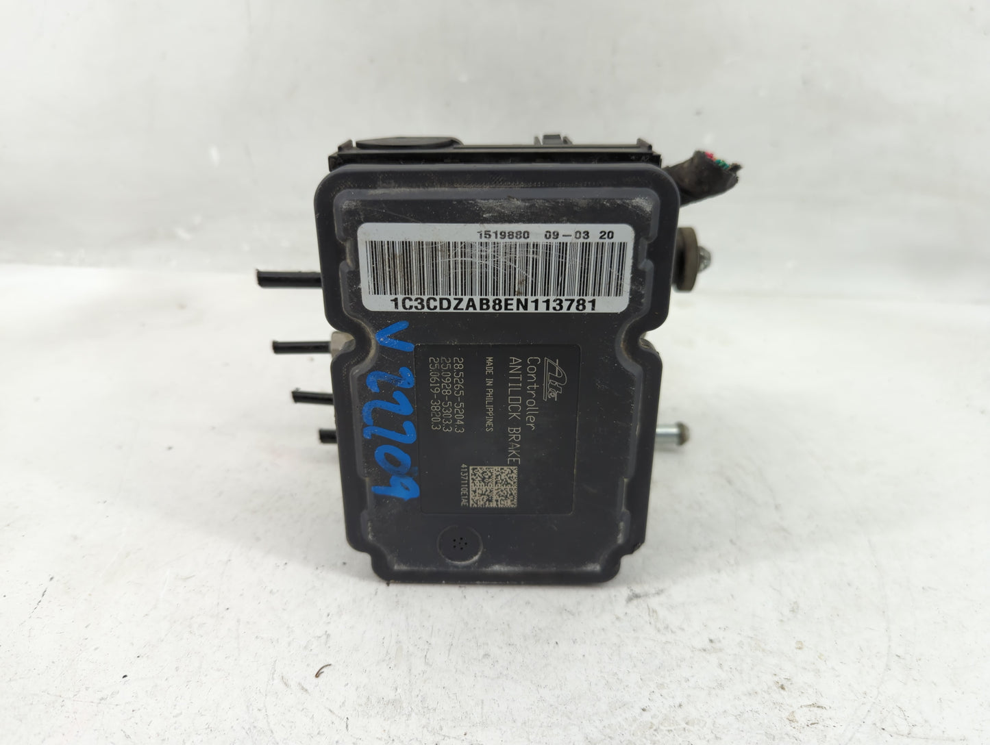 2011-2014 Dodge Avenger ABS Pump Control Module Replacement P/N:25.0619-3820.3 25.0928-5303.3 Fits Fits 2010 2011 2012 2013 