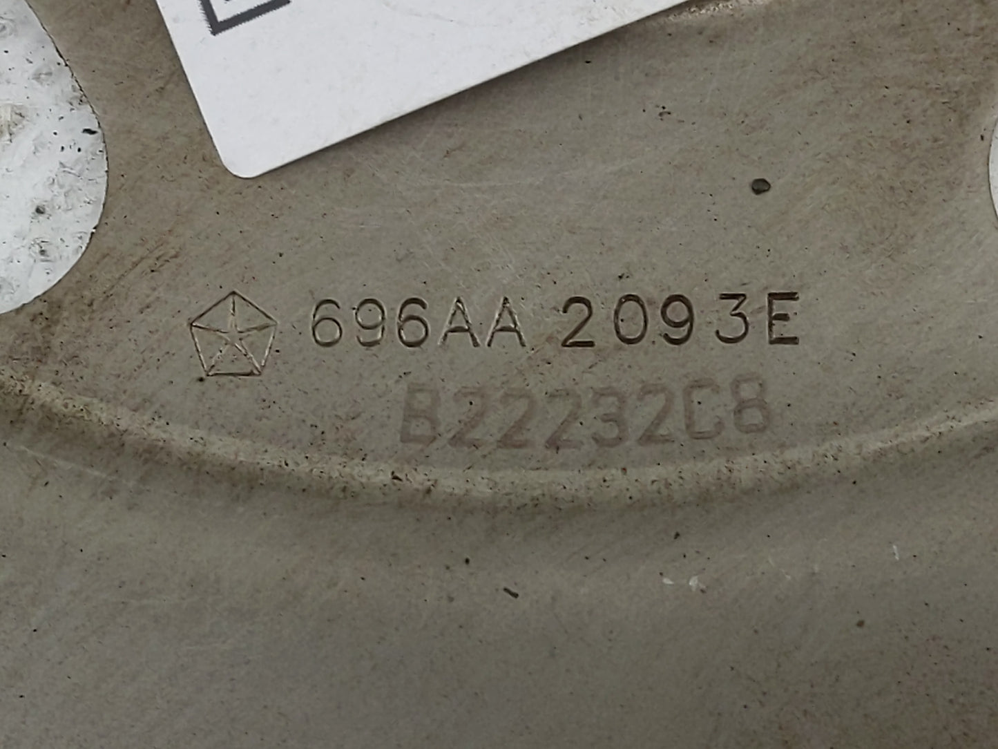 2011-2014 Dodge Avenger Transmission Flywheel Flexplate P/N:B22232C8 696AA 2093E Fits Fits 2011 2012 2013 2014 OEM Used Auto