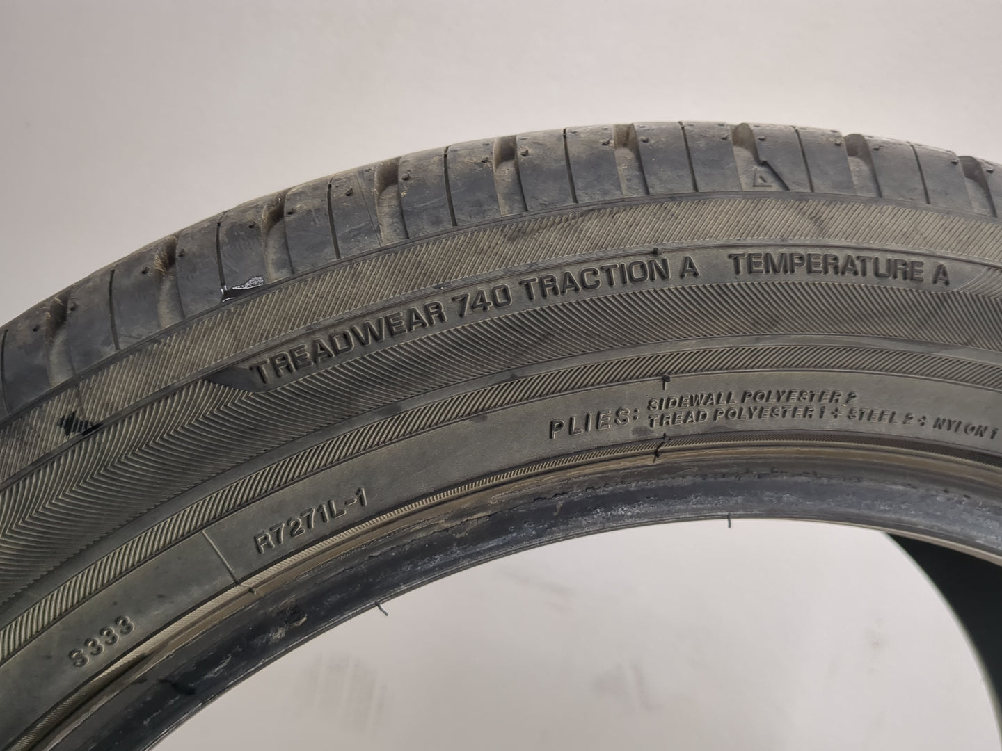 Used Tire 225/50R18 YOKOHAMA YK-GTX ALL SEASON 95V - Tread Depth 9/32 - Oemusedautoparts1.com