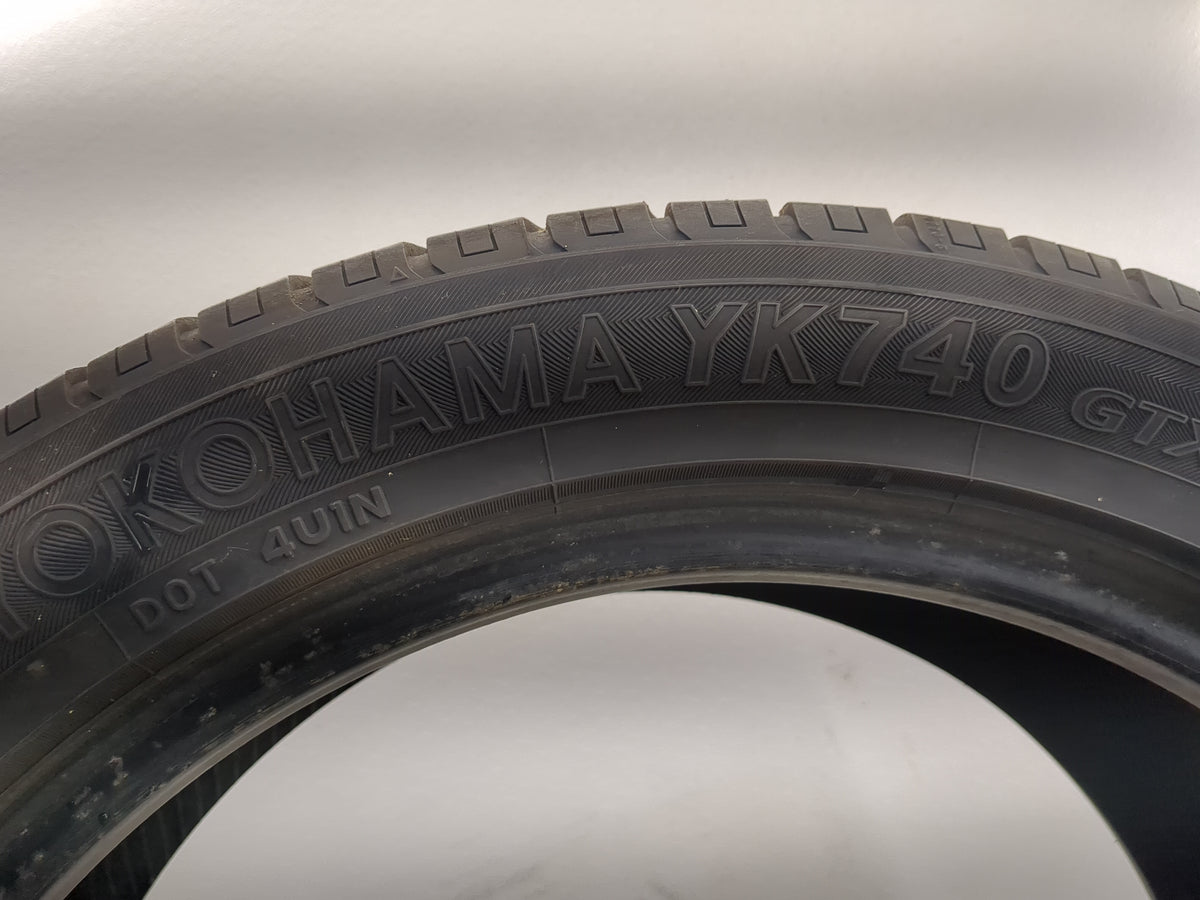 Used Tire 225/50R18 YOKOHMA YK740 GTX 95H - Tread Depth 8/32 - Oemusedautoparts1.com