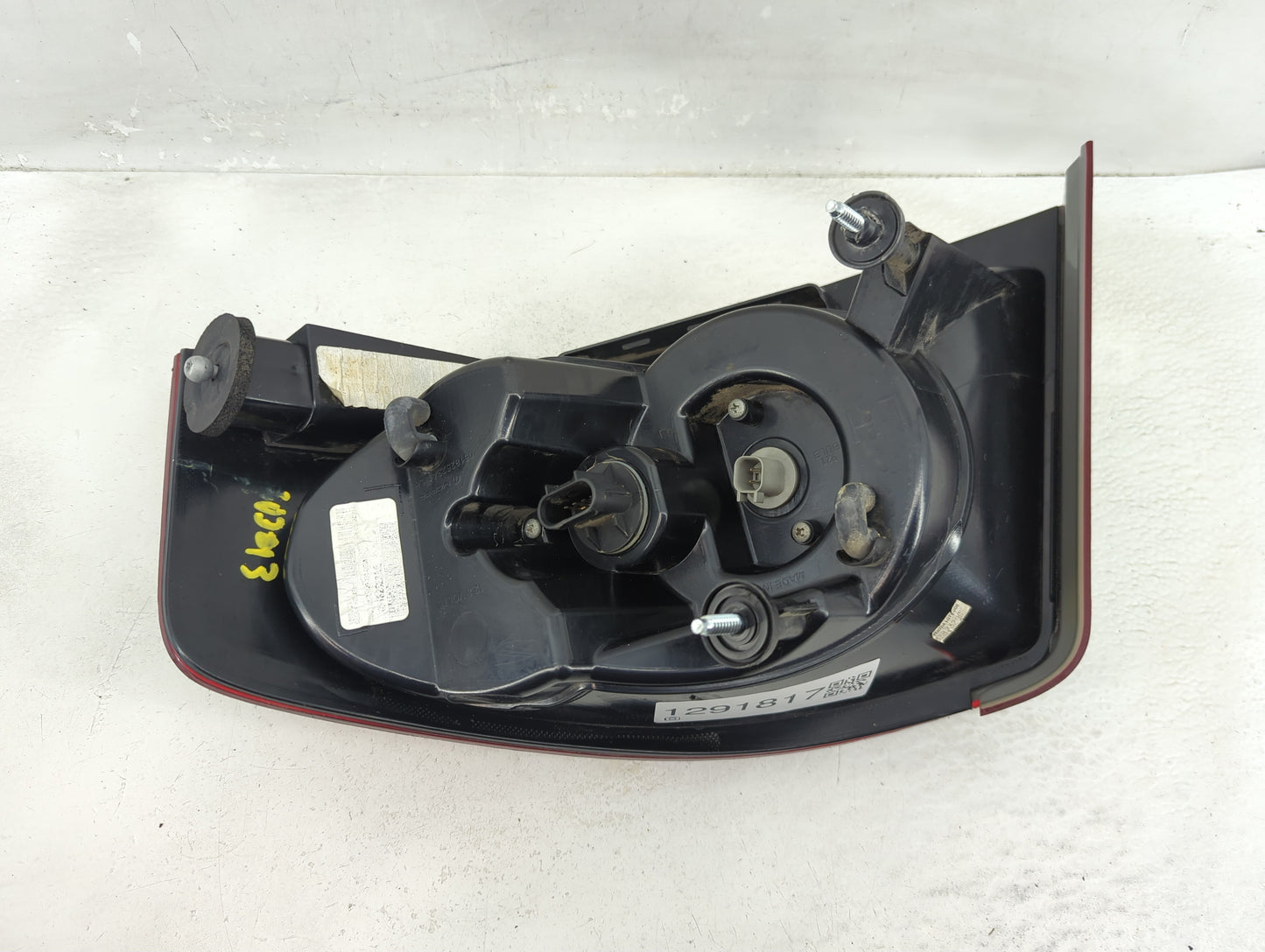 2011-2014 Dodge Avenger Tail Light Assembly Driver Left OEM P/N:05182523AE Fits Fits 2011 2012 2013 2014 OEM Used Auto Parts