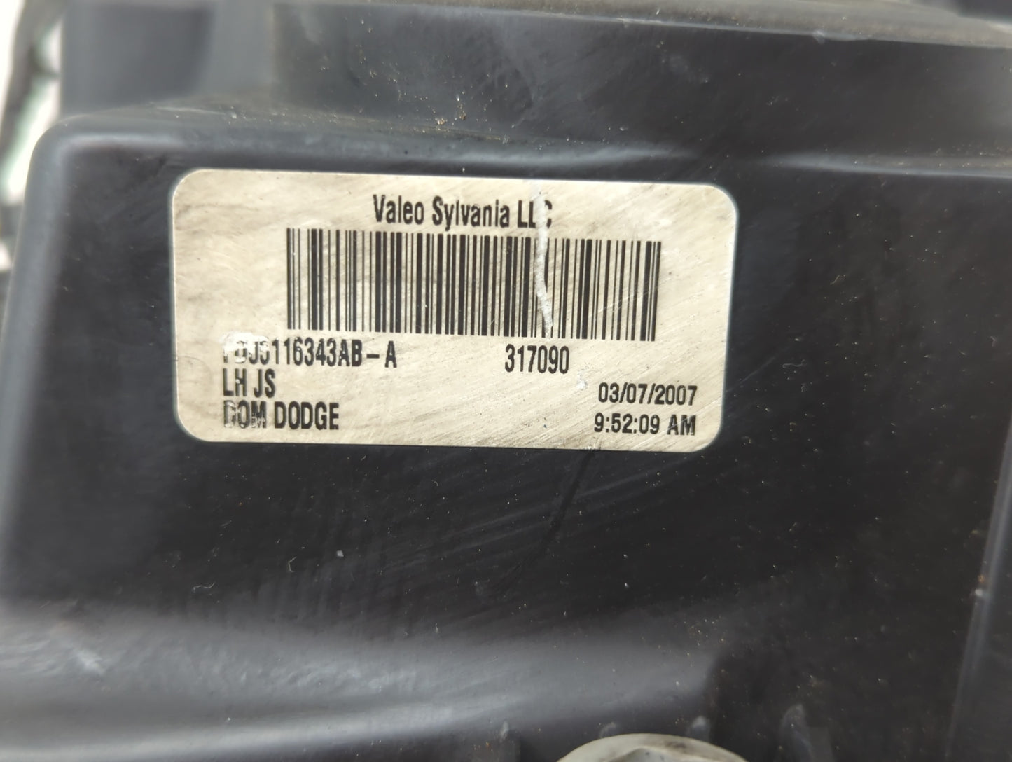 2008-2014 Dodge Avenger Driver Left Oem Head Light Headlight Lamp - Oemusedautoparts1.com