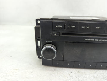 2013-2014 Dodge Avenger Radio AM FM Cd Player Receiver Replacement P/N:05091195AC Fits Fits 2012 2013 2014 2015 2016 2017 OEM Used Auto Parts