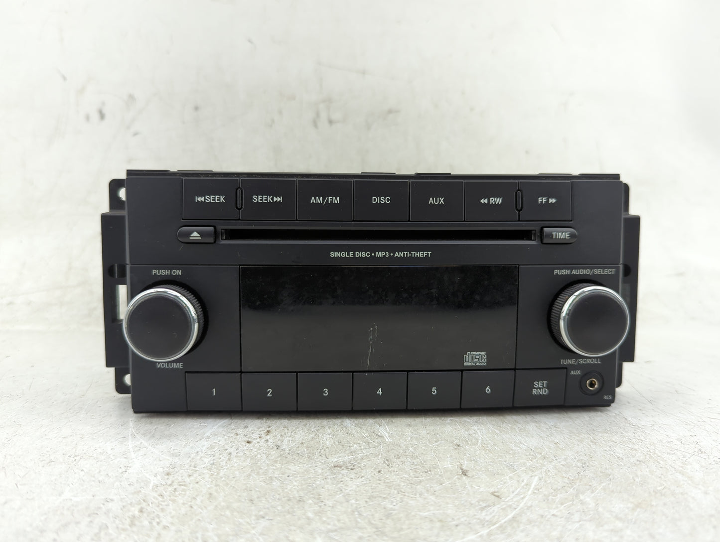 2013-2014 Dodge Avenger Radio AM FM Cd Player Receiver Replacement P/N:P05091195AC Fits Fits 2012 2013 2014 2015 2016 2017 O