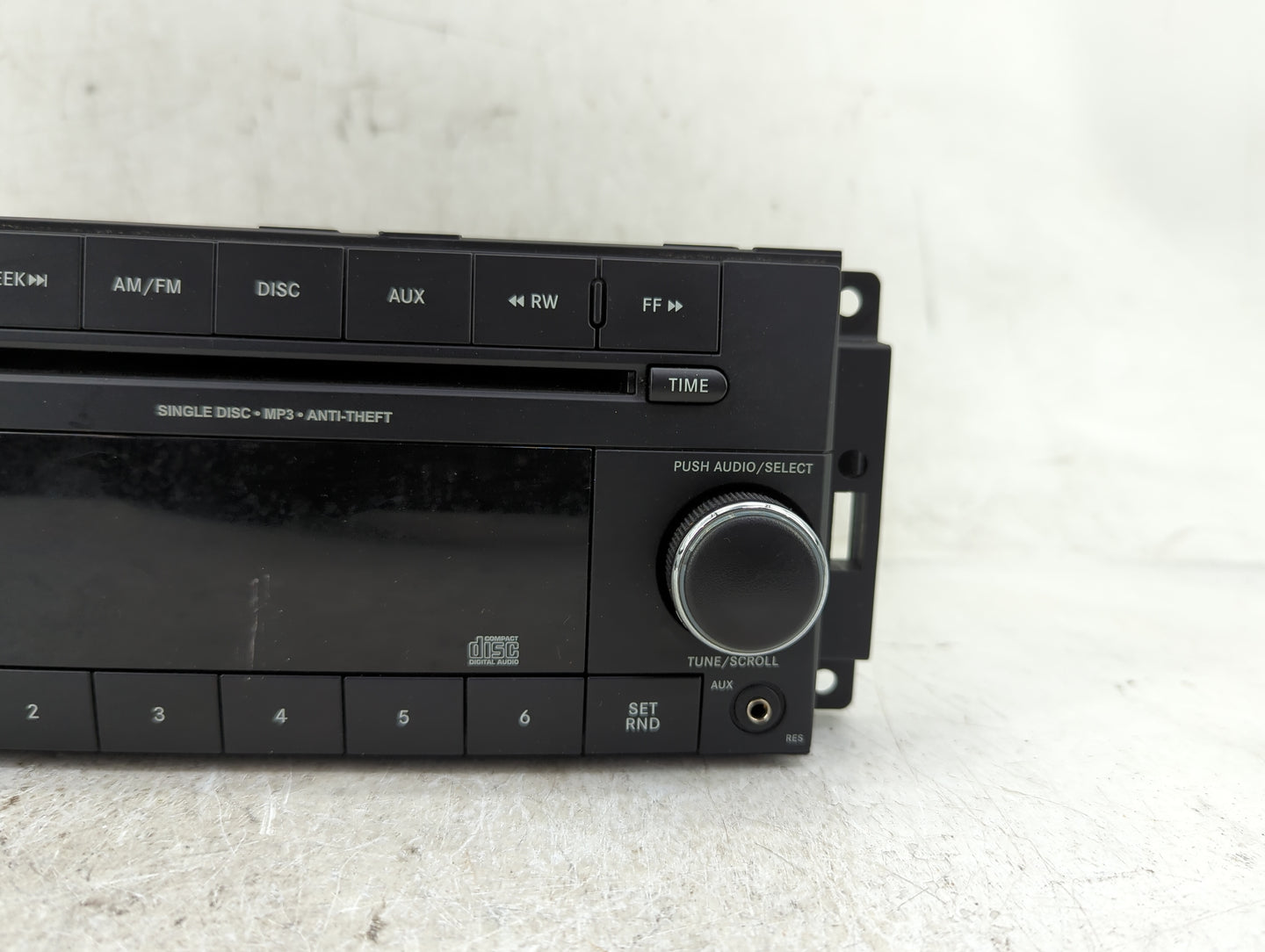 2013-2014 Dodge Avenger Radio AM FM Cd Player Receiver Replacement P/N:P05091195AC Fits Fits 2012 2013 2014 2015 2016 2017 O