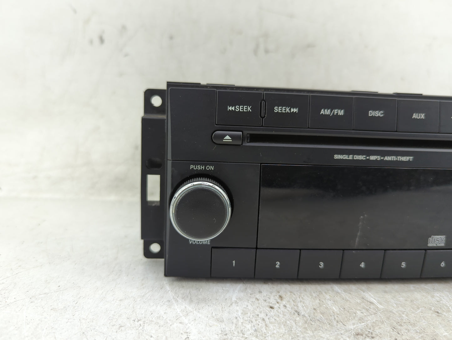 2013-2014 Dodge Avenger Radio AM FM Cd Player Receiver Replacement P/N:P05091195AC Fits Fits 2012 2013 2014 2015 2016 2017 O