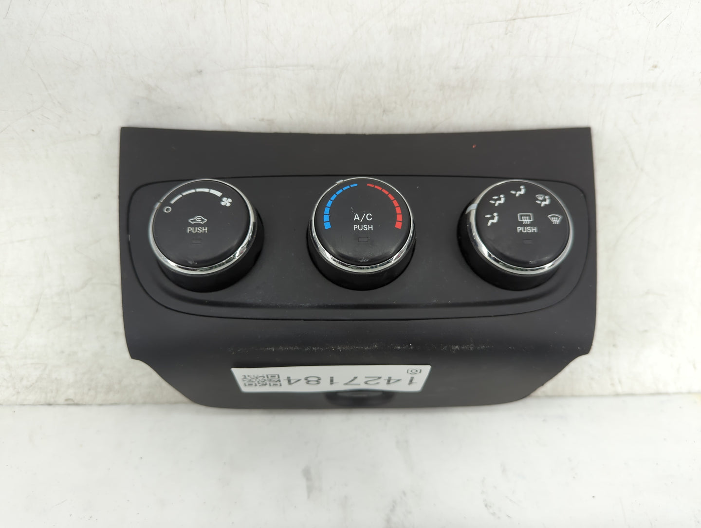 2010-2014 Dodge Avenger Climate Control Module Temperature AC/Heater Replacement P/N:P55111949AF Fits OEM Used Auto Parts - 