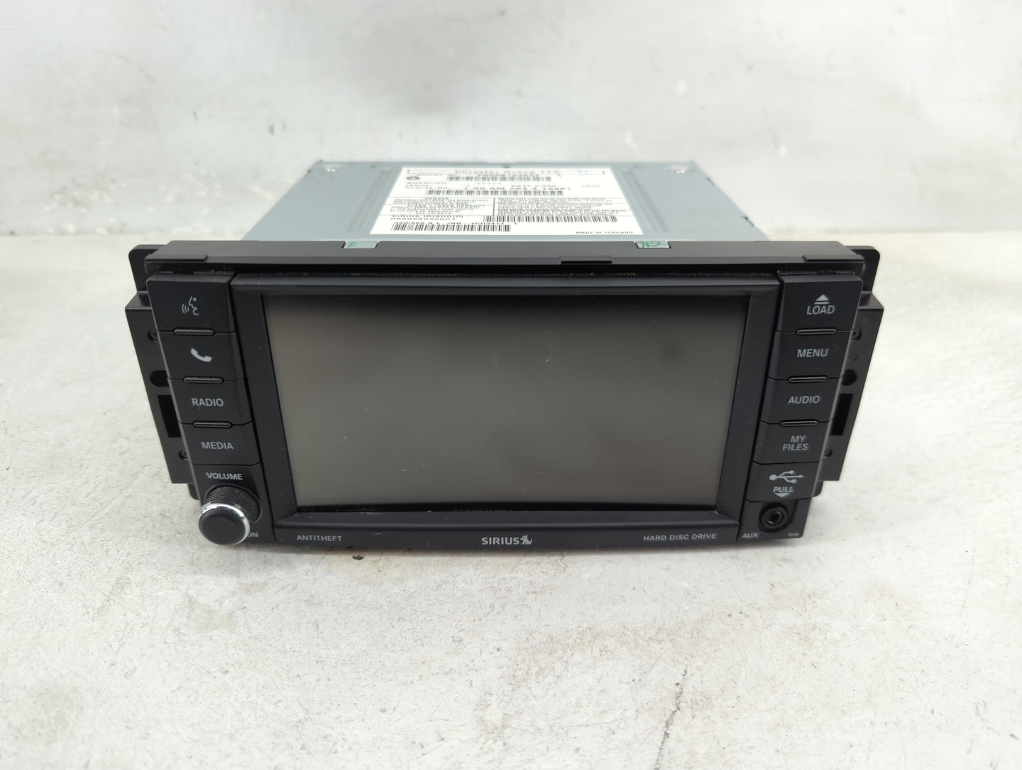 2014 Dodge Avenger Radio AM FM Cd Player Receiver Replacement P/N:P05091336AF Fits Fits 2013 2015 2016 2017 OEM Used Auto Pa