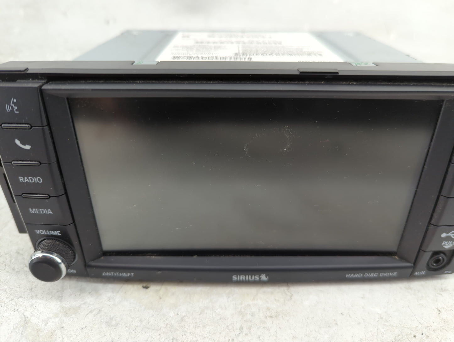 2014 Dodge Avenger Radio AM FM Cd Player Receiver Replacement P/N:P05091336AF Fits Fits 2013 2015 2016 2017 OEM Used Auto Pa
