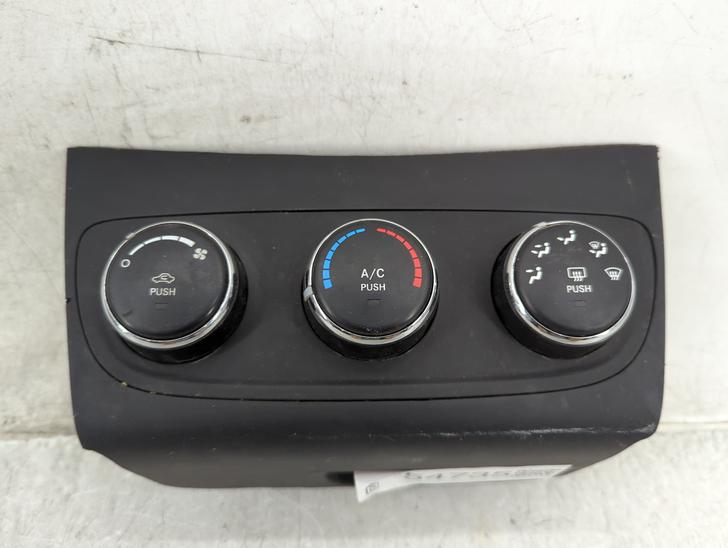 2014 Dodge Avenger Climate Control Module Temperature AC/Heater Replacement P/N:P55111949AF 11949JS33360833 Fits OEM Used Au
