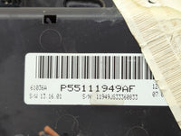 2014 Dodge Avenger Climate Control Module Temperature AC/Heater Replacement P/N:P55111949AF 11949JS33360833 Fits OEM Used Au