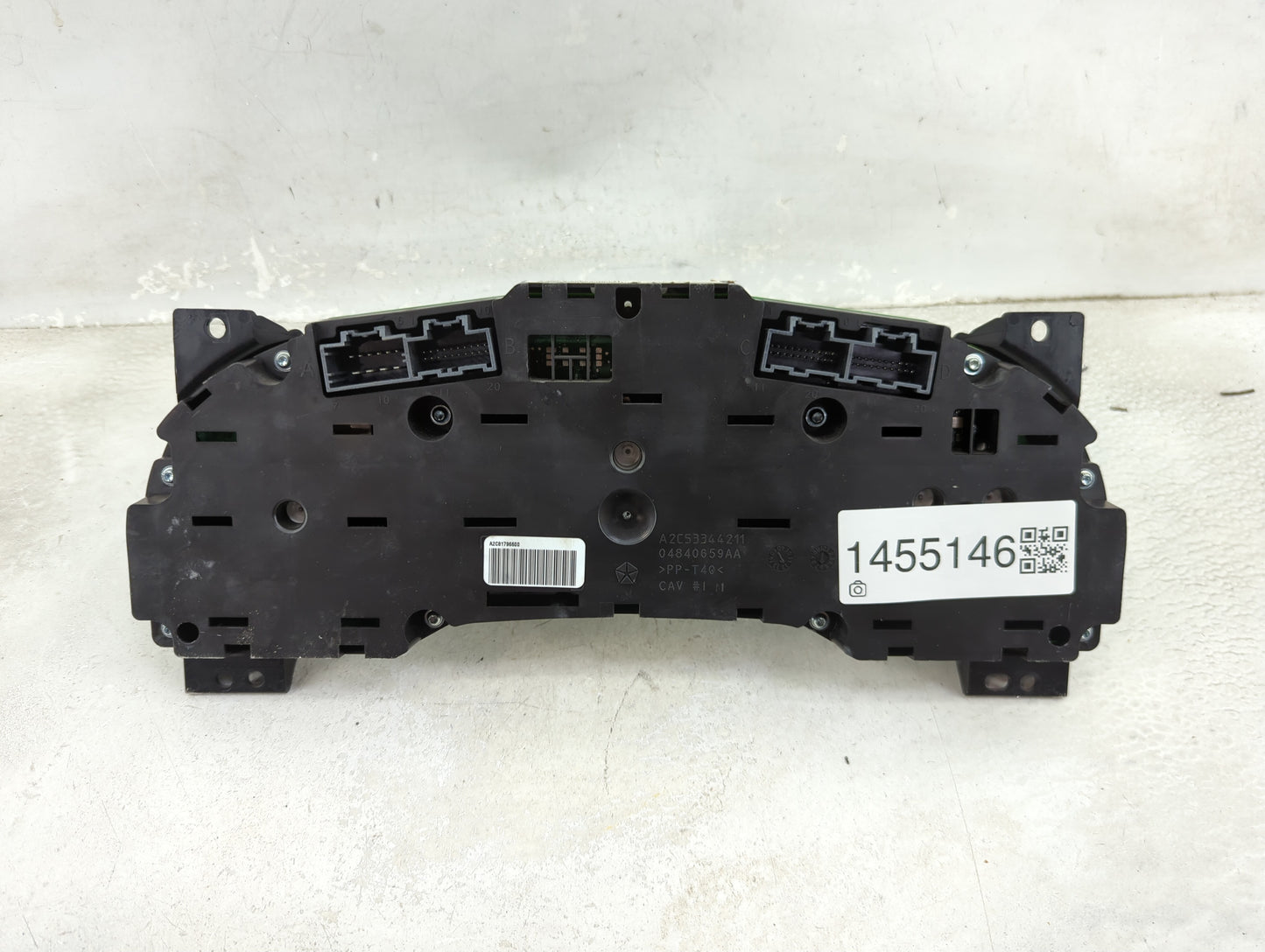 2011-2014 Dodge Avenger Instrument Cluster Speedometer Gauges P/N:A2C53344211 04840659AA Miles: Fits Fits 2011 2012 2013 201
