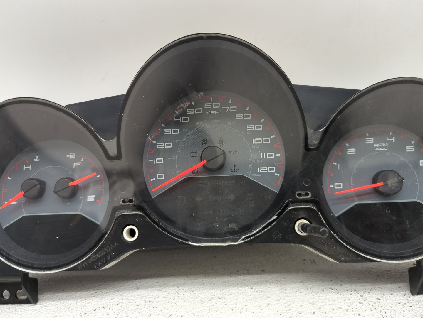 2011-2014 Dodge Avenger Instrument Cluster Speedometer Gauges P/N:P56046511AH Miles: Fits Fits 2011 2012 2013 2014 OEM Used 