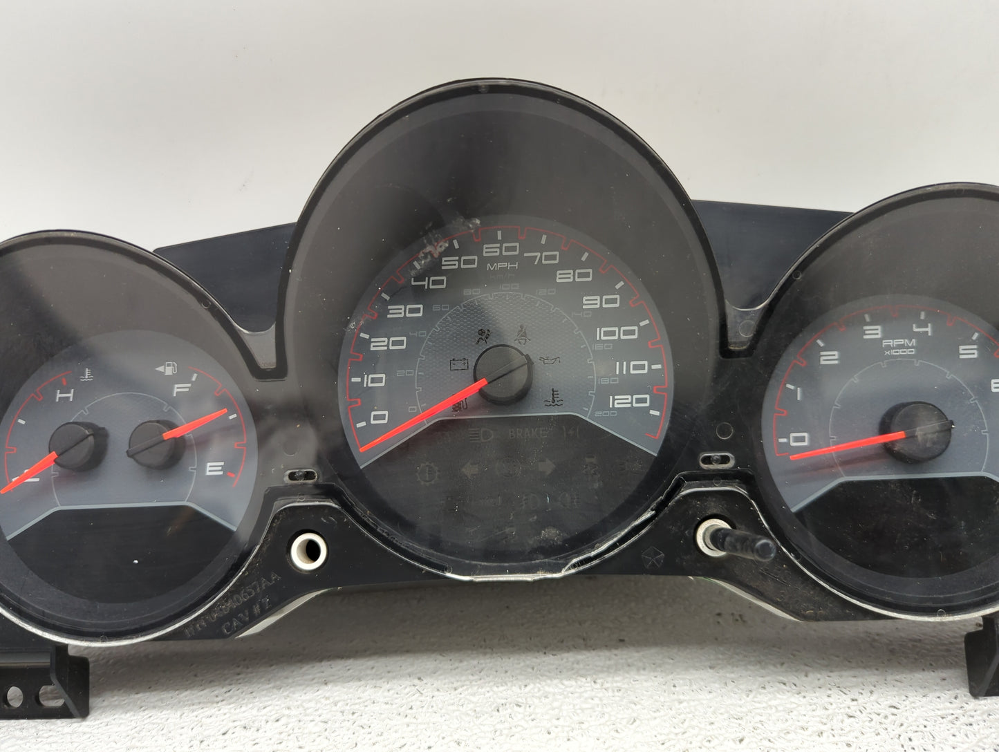 2011-2014 Dodge Avenger Instrument Cluster Speedometer Gauges P/N:P56046511AH Miles: Fits Fits 2011 2012 2013 2014 OEM Used 