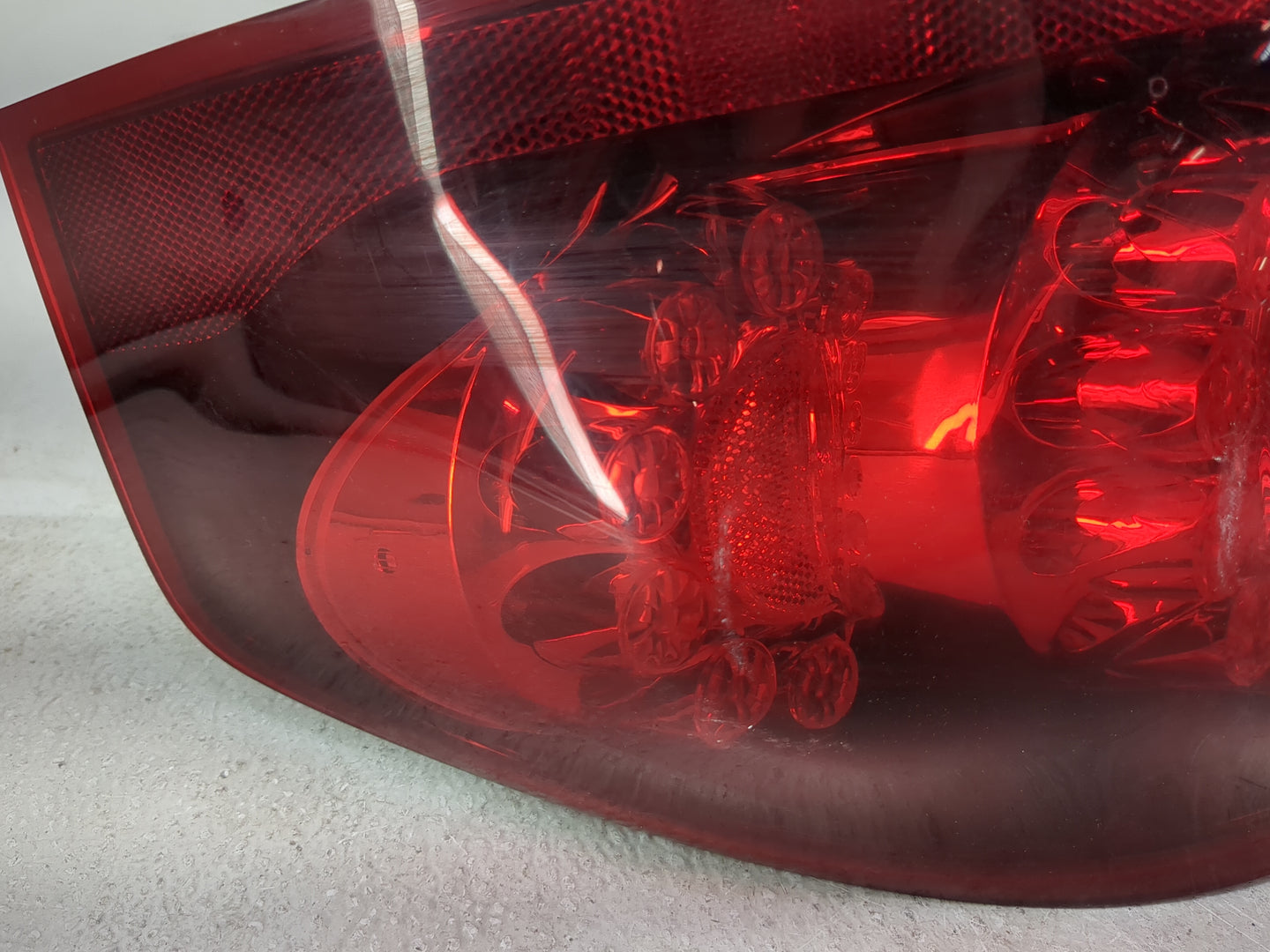 2014 Dodge Avenger Tail Light Assembly Passenger Right OEM P/N:05182522AB Fits OEM Used Auto Parts - Oemusedautoparts1.com
