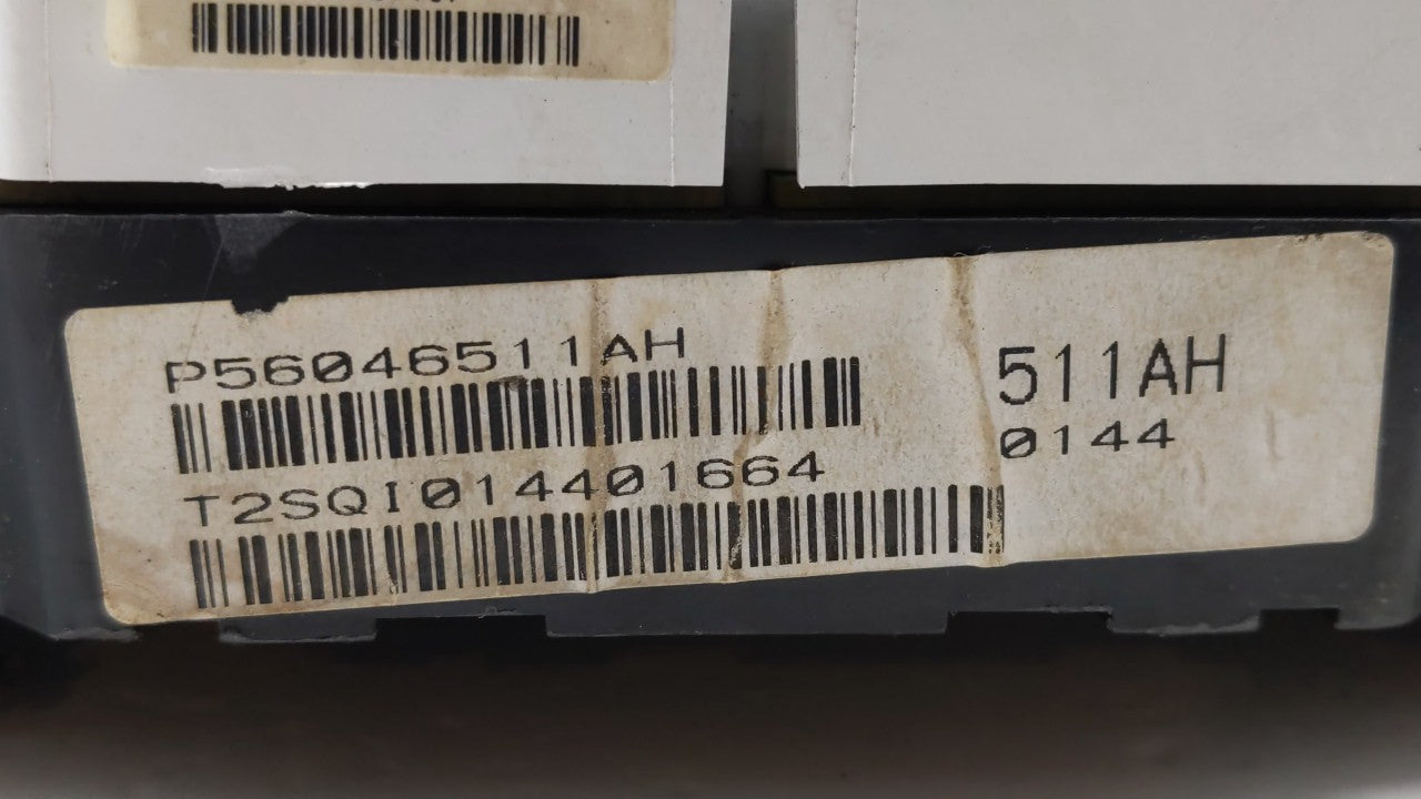 2011-2014 Dodge Avenger Instrument Cluster Speedometer Gauges P/N:P56046511AH P56046511AF Fits Fits 2011 2012 2013 2014 OEM 