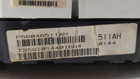 2011-2014 Dodge Avenger Instrument Cluster Speedometer Gauges P/N:P56046511AH P56046511AF Fits Fits 2011 2012 2013 2014 OEM 