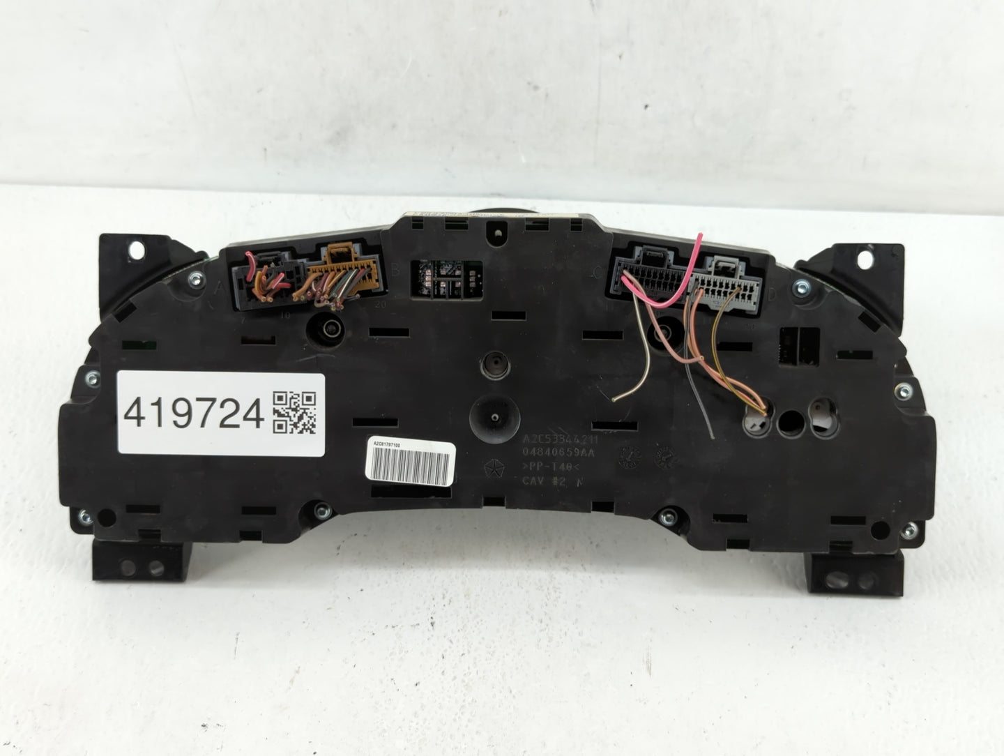 2011-2014 Dodge Avenger Instrument Cluster Speedometer Gauges P/N:P56046511AC P56046511AE Fits Fits 2011 2012 2013 2014 OEM 