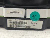 2011-2014 Dodge Avenger Instrument Cluster Speedometer Gauges P/N:P56046511AC P56046511AE Fits Fits 2011 2012 2013 2014 OEM 