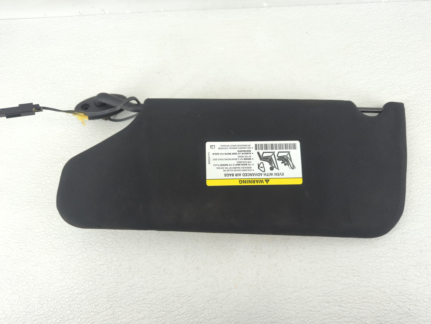 2011-2014 Dodge Avenger Sun Visor Shade Replacement Passenger Right Mirror Fits Fits 2011 2012 2013 2014 OEM Used Auto Parts