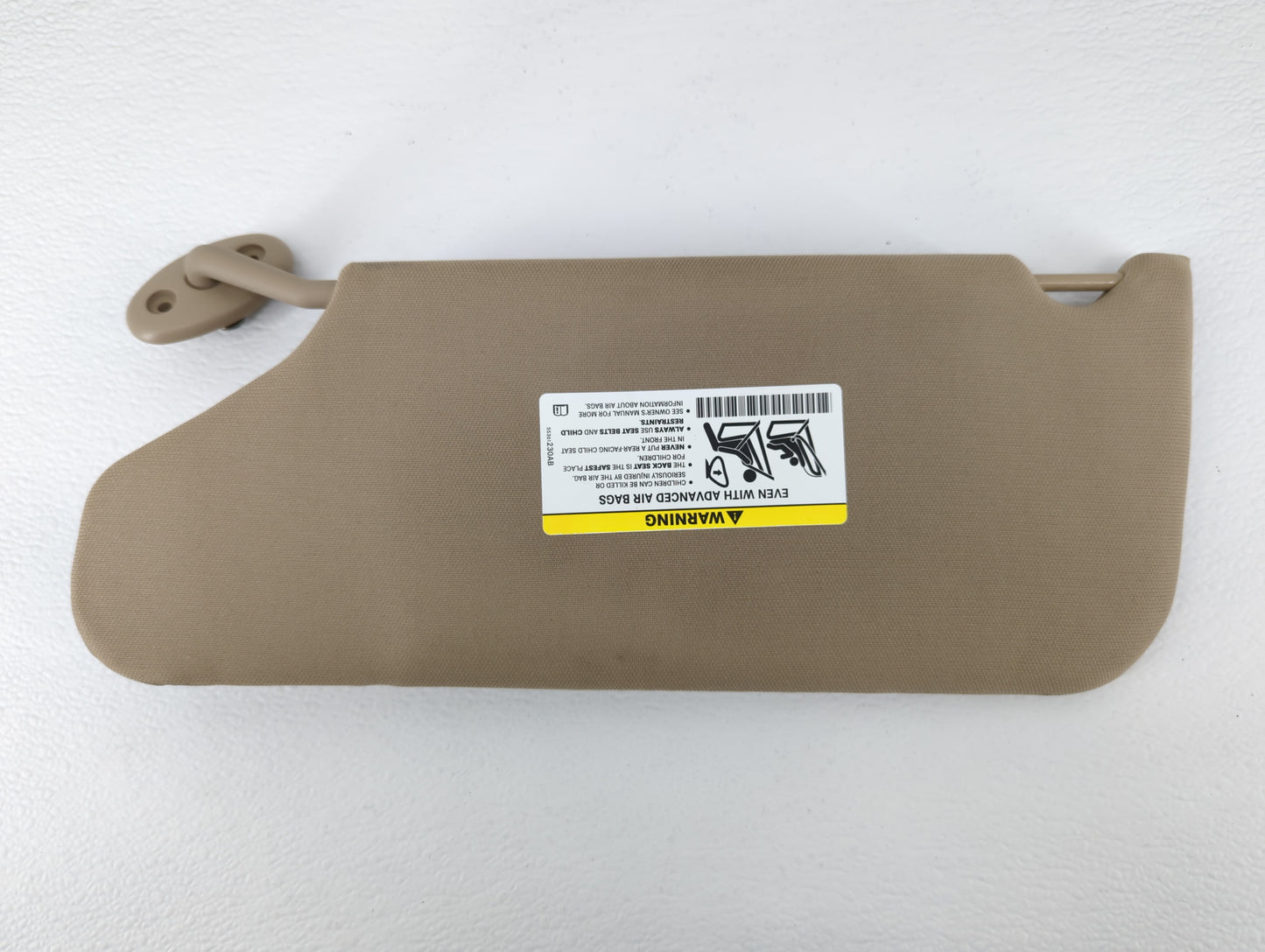 2011-2014 Dodge Avenger Sun Visor Shade Replacement Passenger Right Mirror Fits Fits 2011 2012 2013 2014 OEM Used Auto Parts