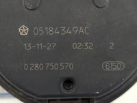 2011-2014 Dodge Avenger Throttle Body P/N:0 280 750 570 05184349AC Fits OEM Used Auto Parts - Oemusedautoparts1.com