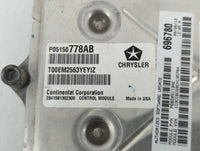 2014 Dodge Avenger PCM Engine Control Computer ECU ECM PCU OEM P/N:P68205119AE Fits OEM Used Auto Parts - Oemusedautoparts1.