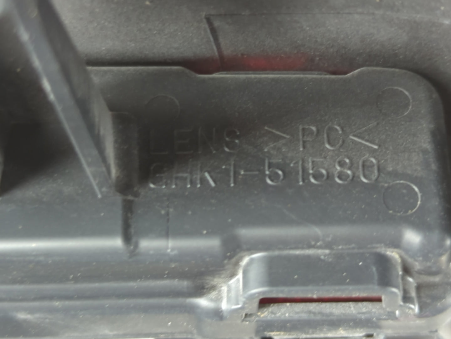 2014 Dodge Avenger Third Brake Light Tail Light P/N:GHK1-51580 Fits OEM Used Auto Parts - Oemusedautoparts1.com