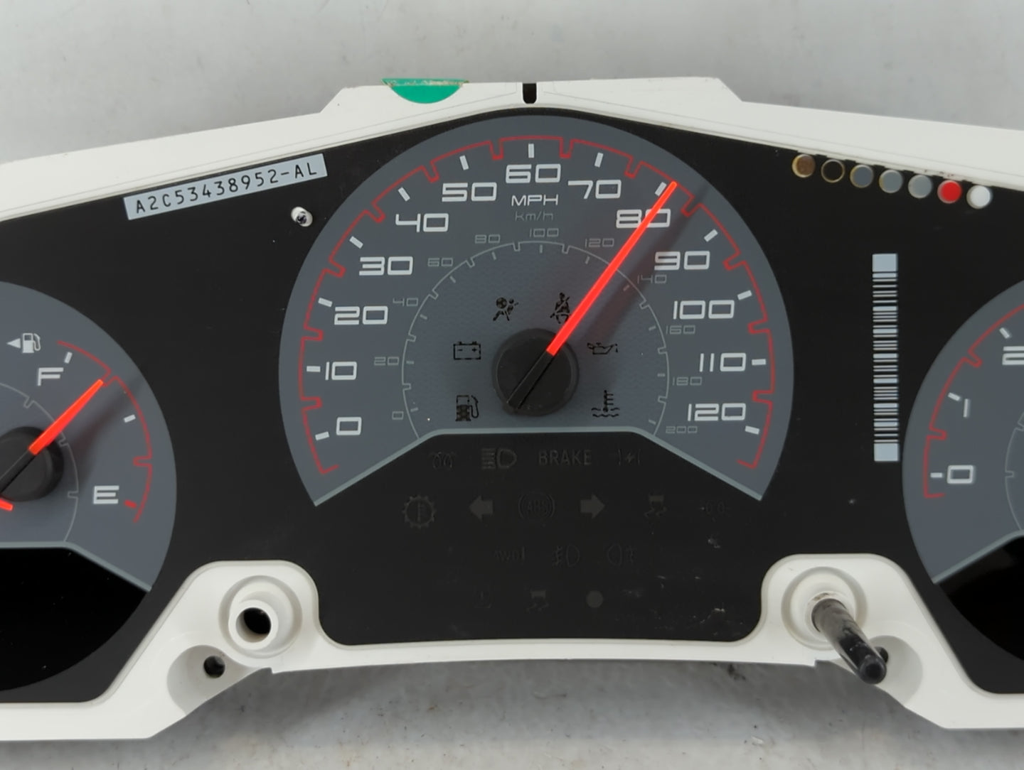 2011-2014 Dodge Avenger Instrument Cluster Speedometer Gauges P/N:P56046511AH Fits Fits 2011 2012 2013 2014 OEM Used Auto Pa