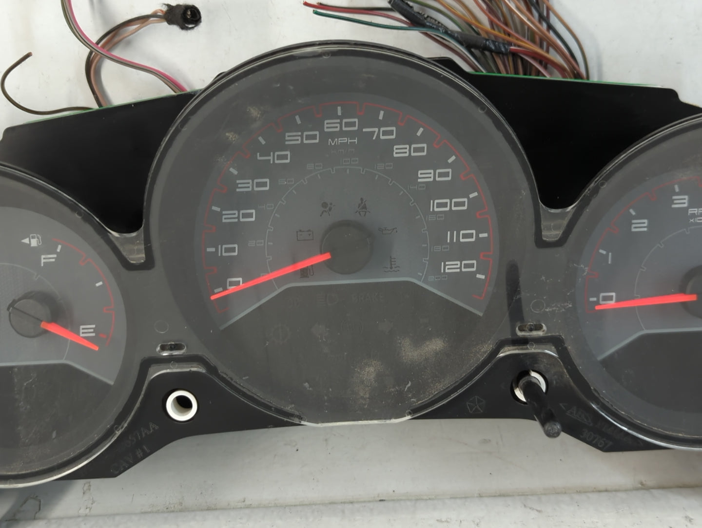 2011-2014 Dodge Avenger Instrument Cluster Speedometer Gauges P/N:P56946511AH Fits Fits 2011 2012 2013 2014 OEM Used Auto Pa