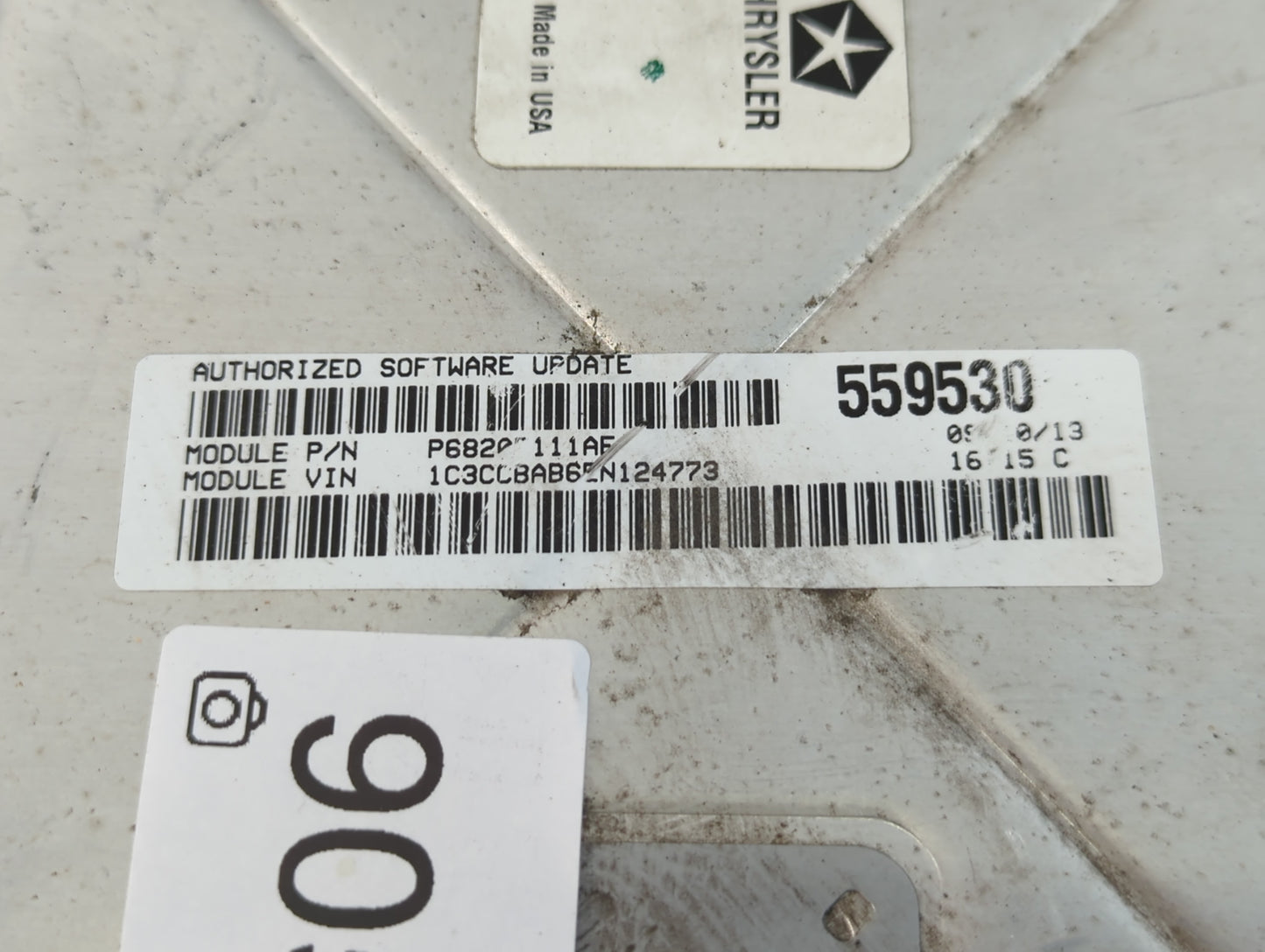 2014 Dodge Avenger PCM Engine Control Computer ECU ECM PCU OEM P/N:P05150860AA Fits OEM Used Auto Parts - Oemusedautoparts1.