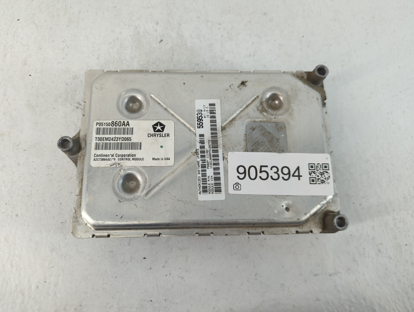 2014 Dodge Avenger PCM Engine Control Computer ECU ECM PCU OEM P/N:P05150860AA Fits OEM Used Auto Parts - Oemusedautoparts1.