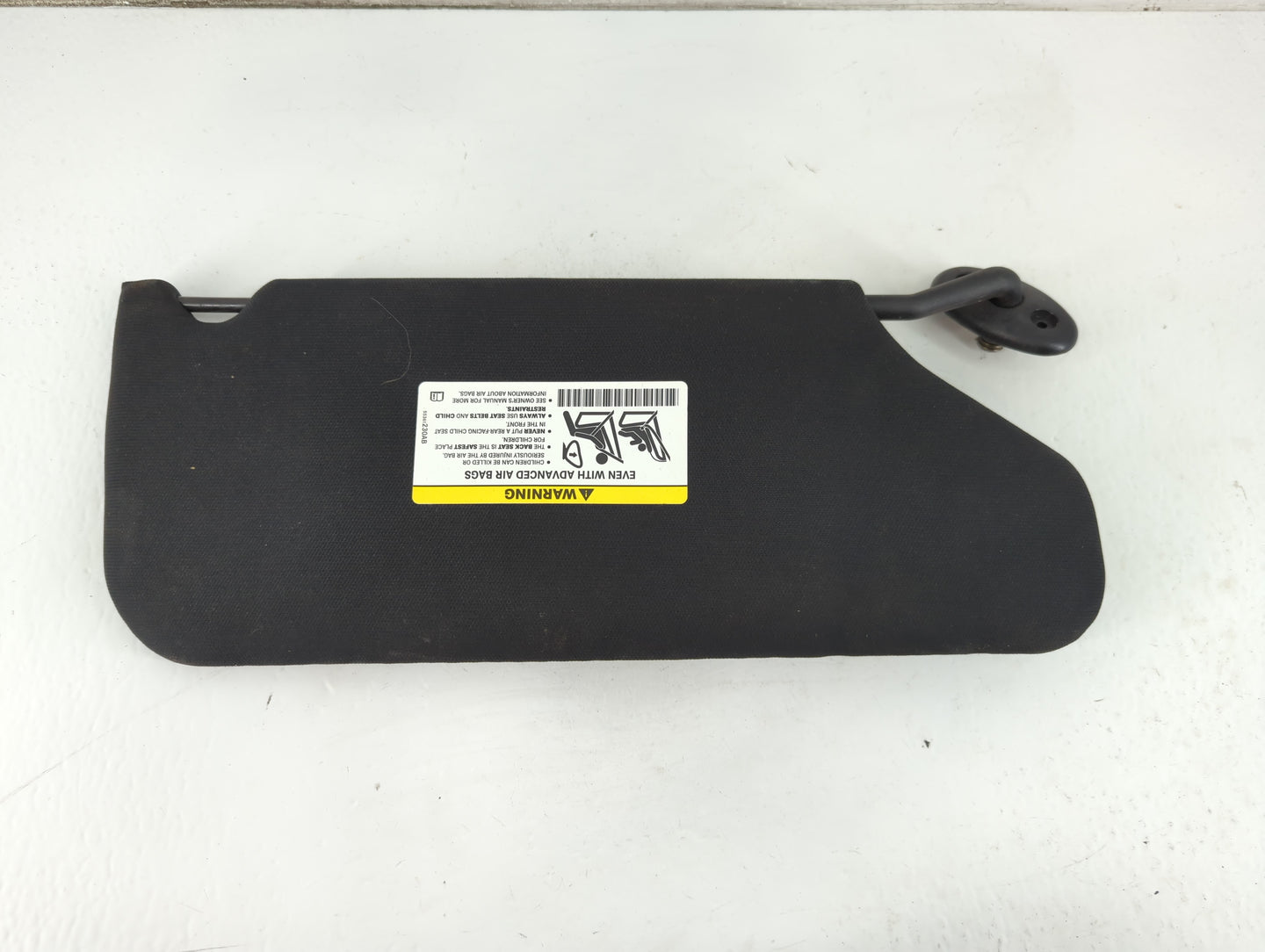 2011-2014 Dodge Avenger Sun Visor Shade Replacement Passenger Right Mirror Fits Fits 2011 2012 2013 2014 OEM Used Auto Parts